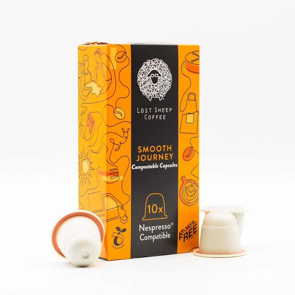 Lost Sheep compostable Nespresso capsules