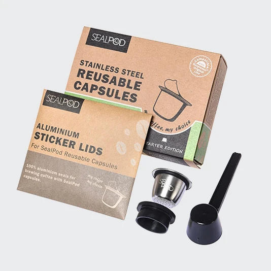 SealPod Nespresso reusable coffee pod starter pack