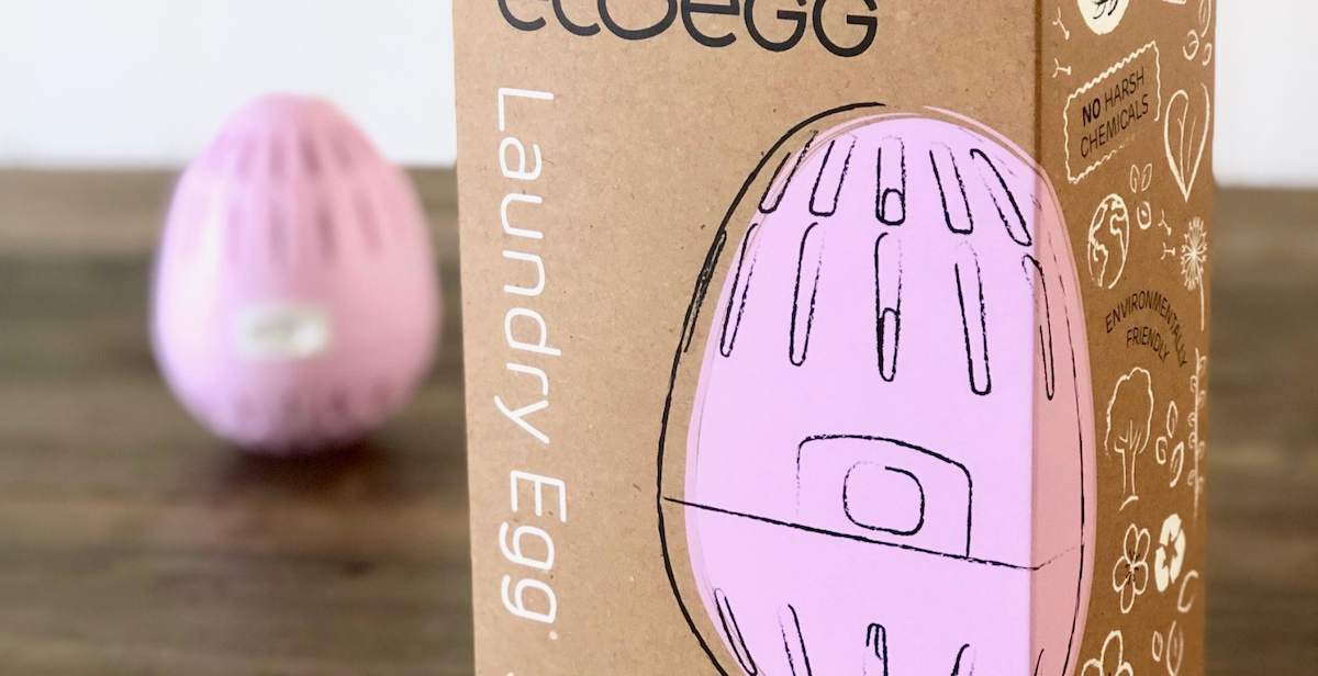 Pinnk Eco Egg and packaging