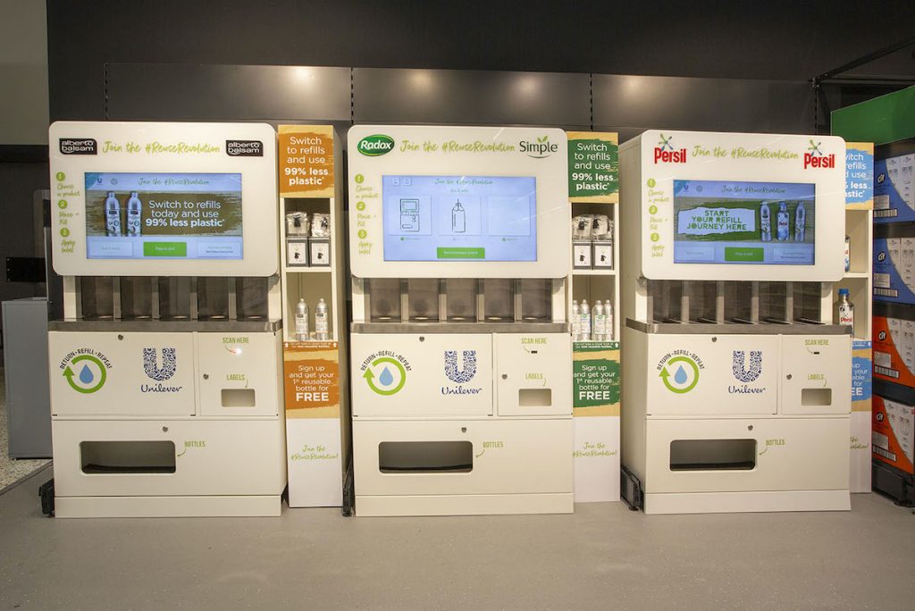 Refill stations