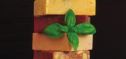 Pile of hand-made soap