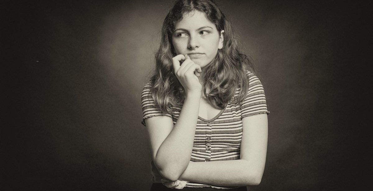 Girl thinking