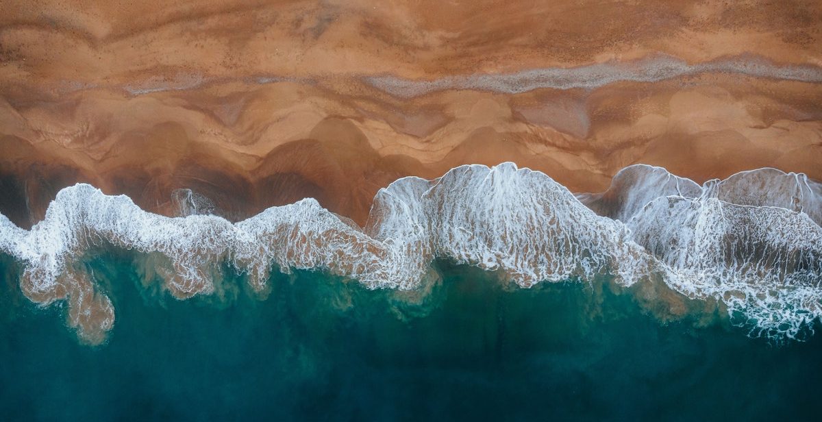 Image of sand and sea