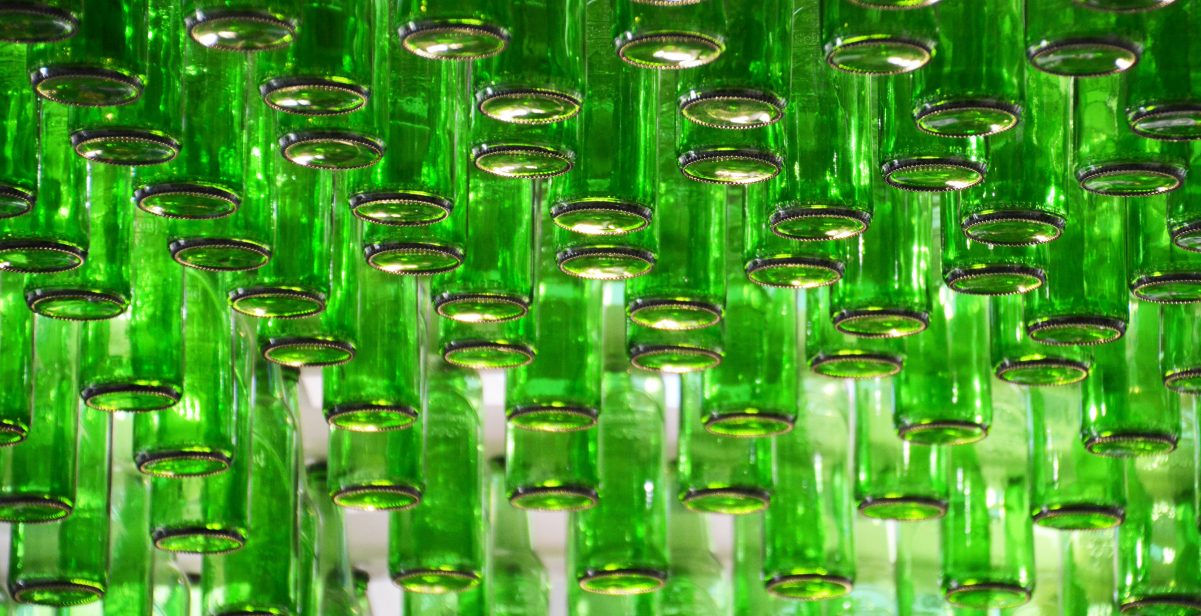 Green bottles